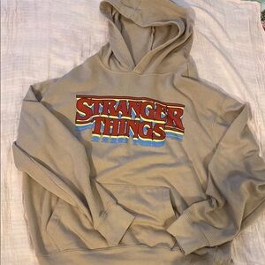 Old Navy Tan Stranger Things Hoodie